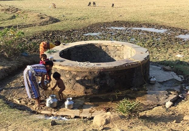 adivasis-warlis-puits