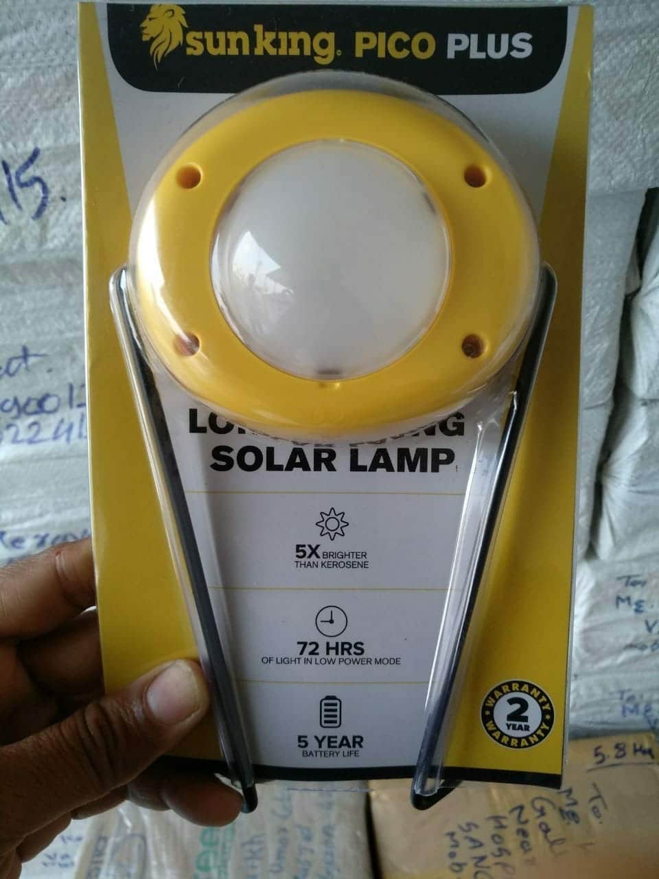 Talasari - lampe solaire